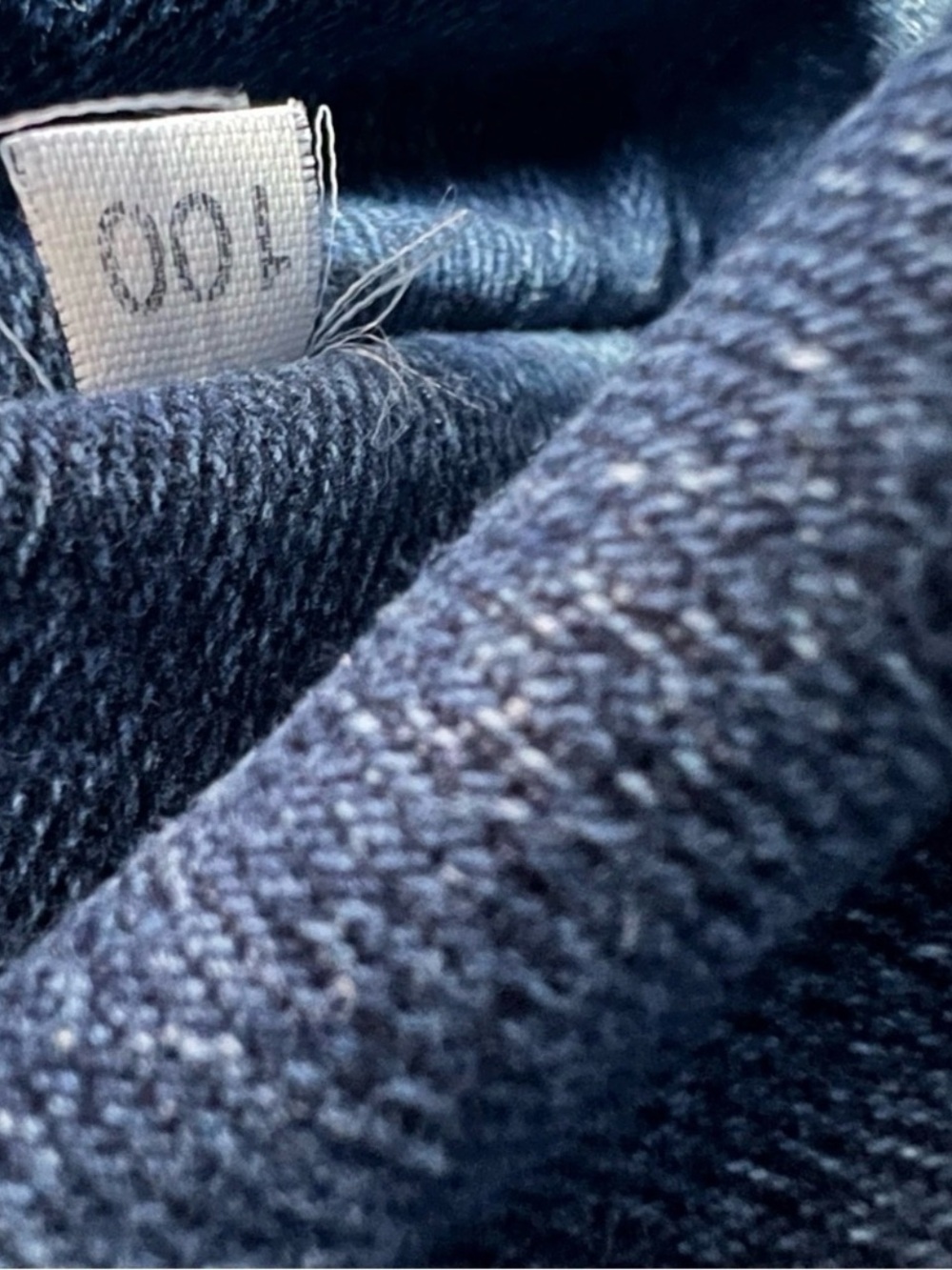 PRADA Blue Denim Structured
Canapa Tote - Picture 7 of 12